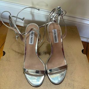 Metallic Steve Madden Heels